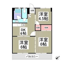 双葉マンションの物件間取画像